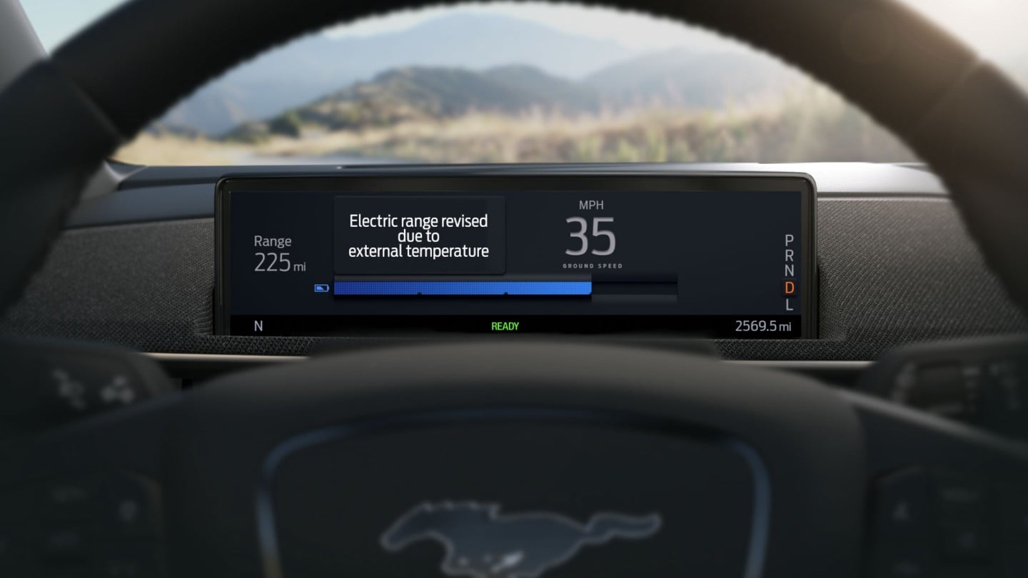 Ford Intelligent Range External Temperature