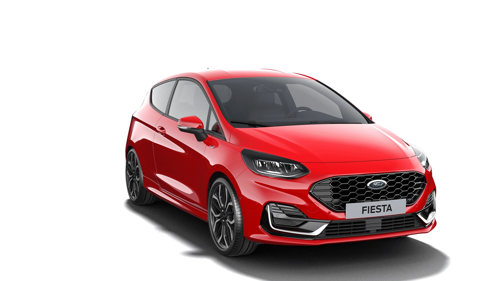 Ford Fiesta ST-Line Vignale from 3/4 front angle