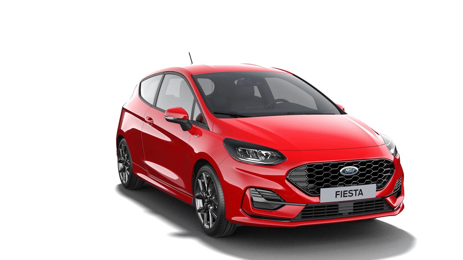 Ford Fiesta ST-Line from 3/4 front angle