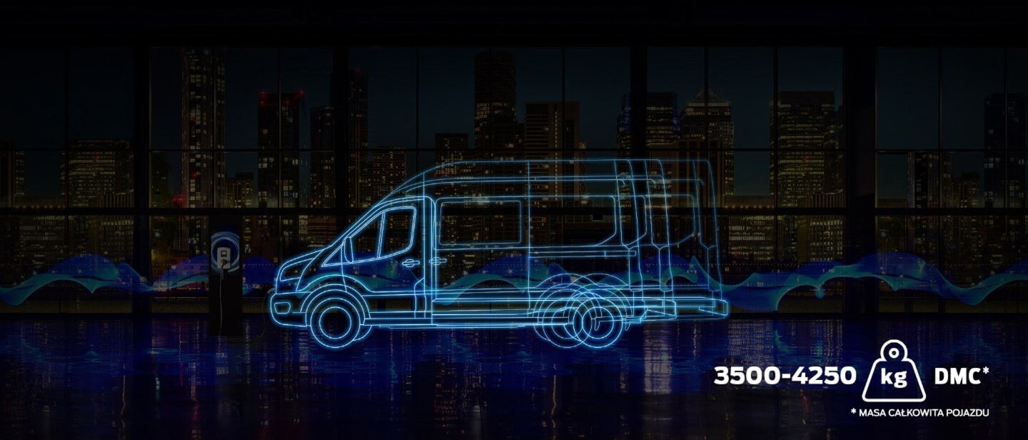 All-New E-Transit profile view All-New E-Transit profile view