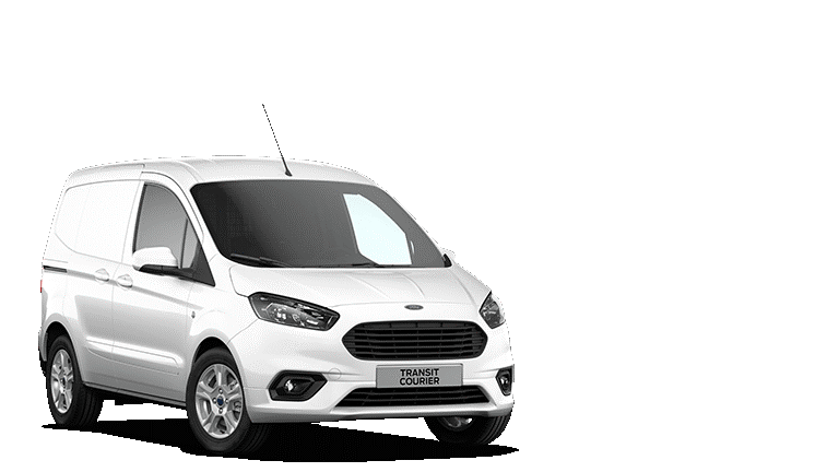 Ford Transit Courier exterior front angle