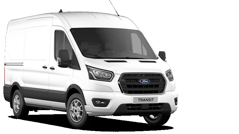 Ford Transit Van exterior front angle