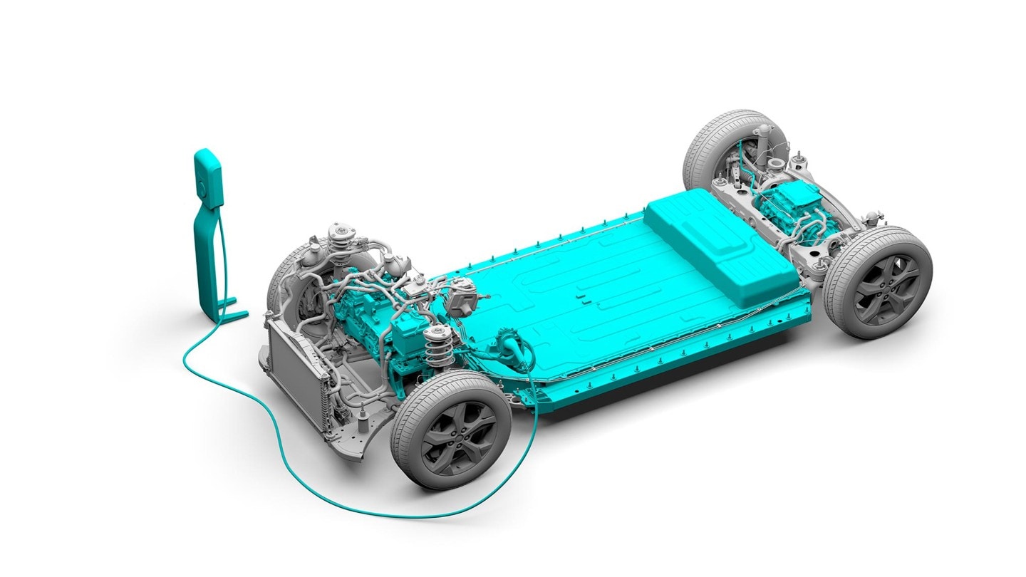 Mustang Mach-E battery placement