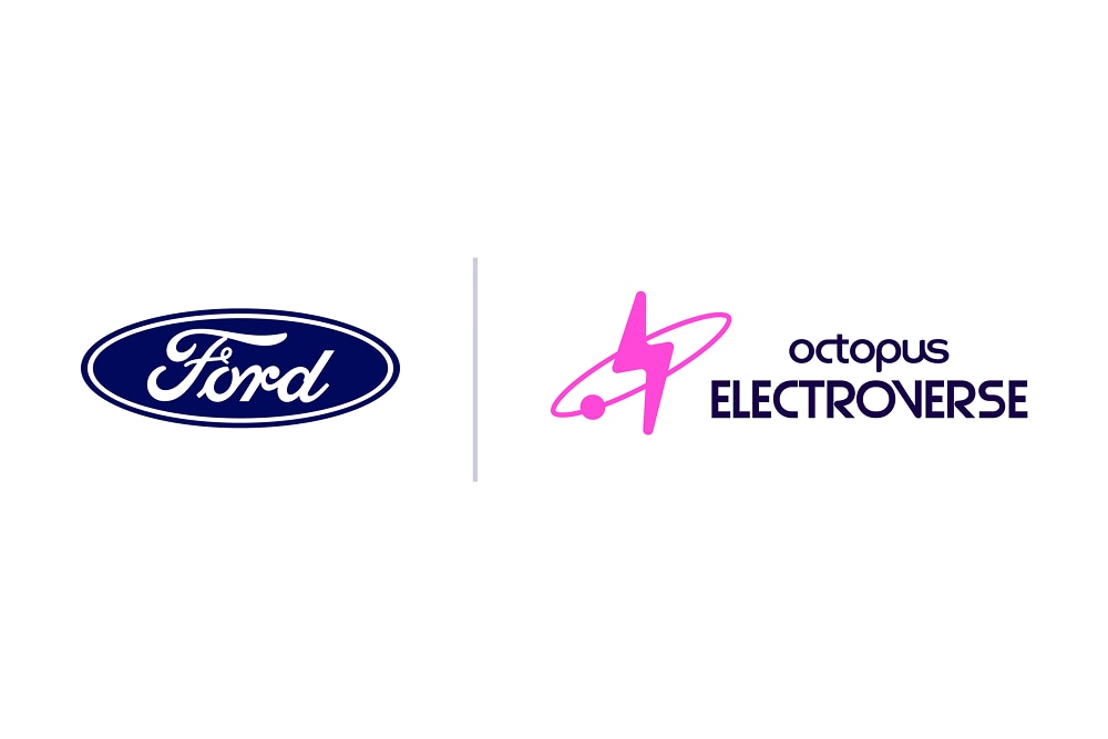 Logo Ford i Octopus Electroverse