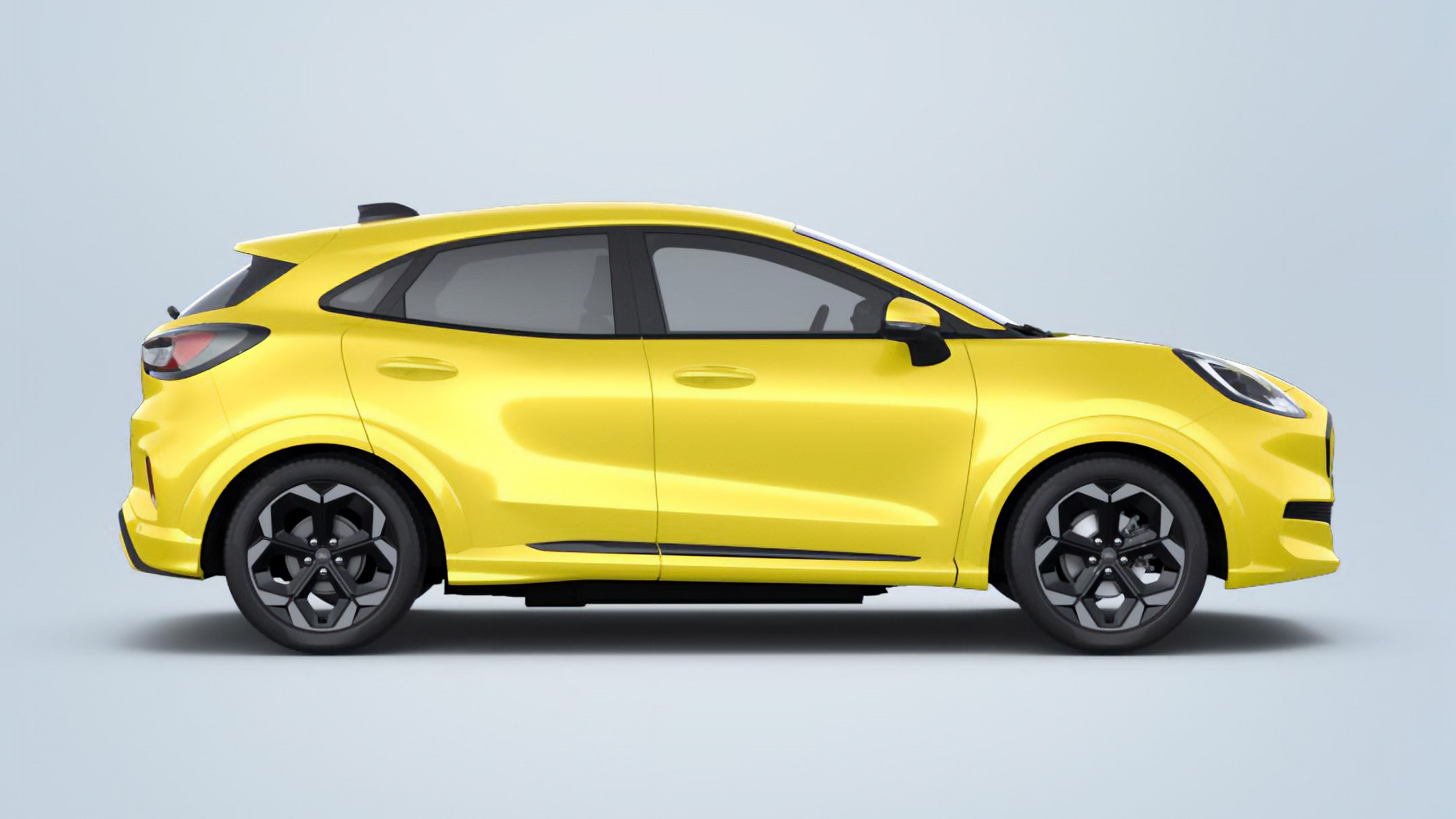 Żółty Ford Puma Gen-E