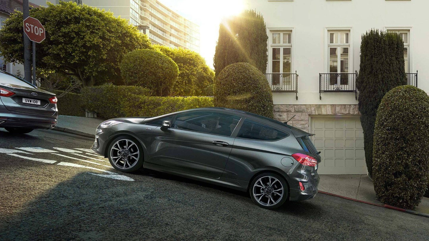 Ford Fiesta using Hill Start Assist