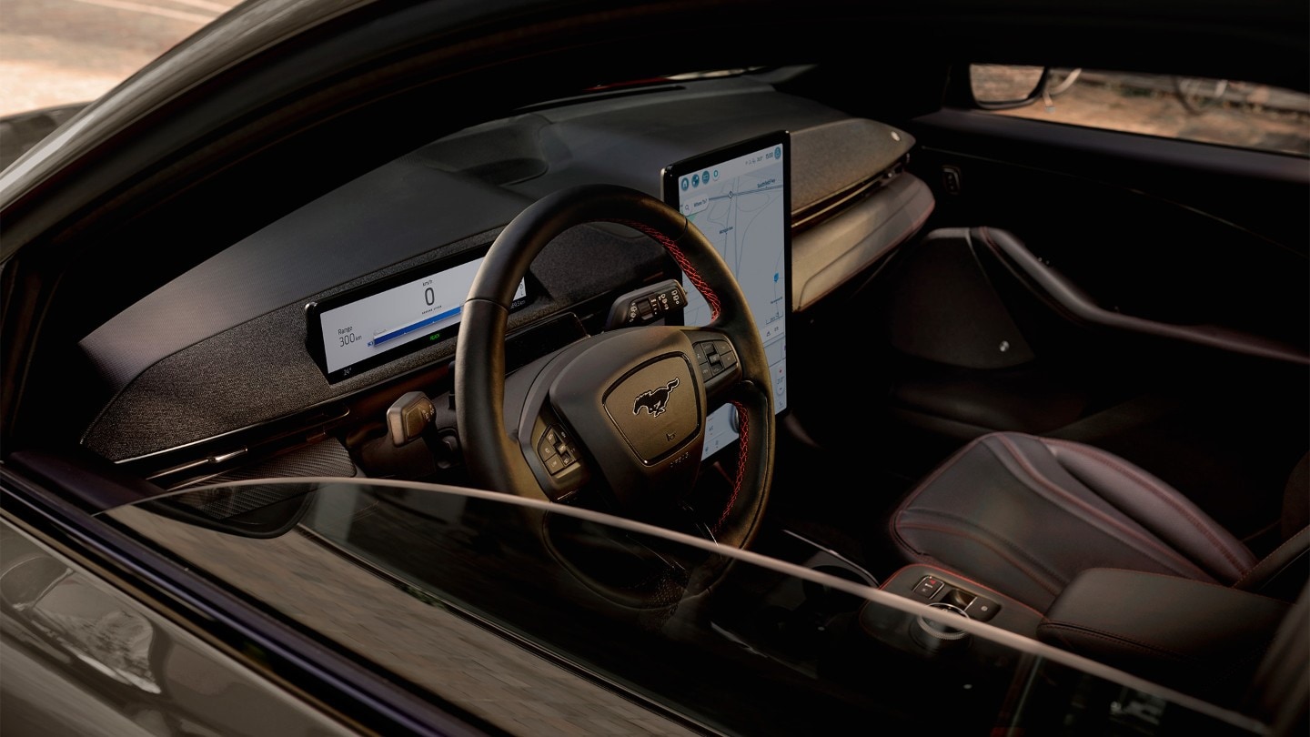 Ford SYNC 4A inside Mustang Mach-E