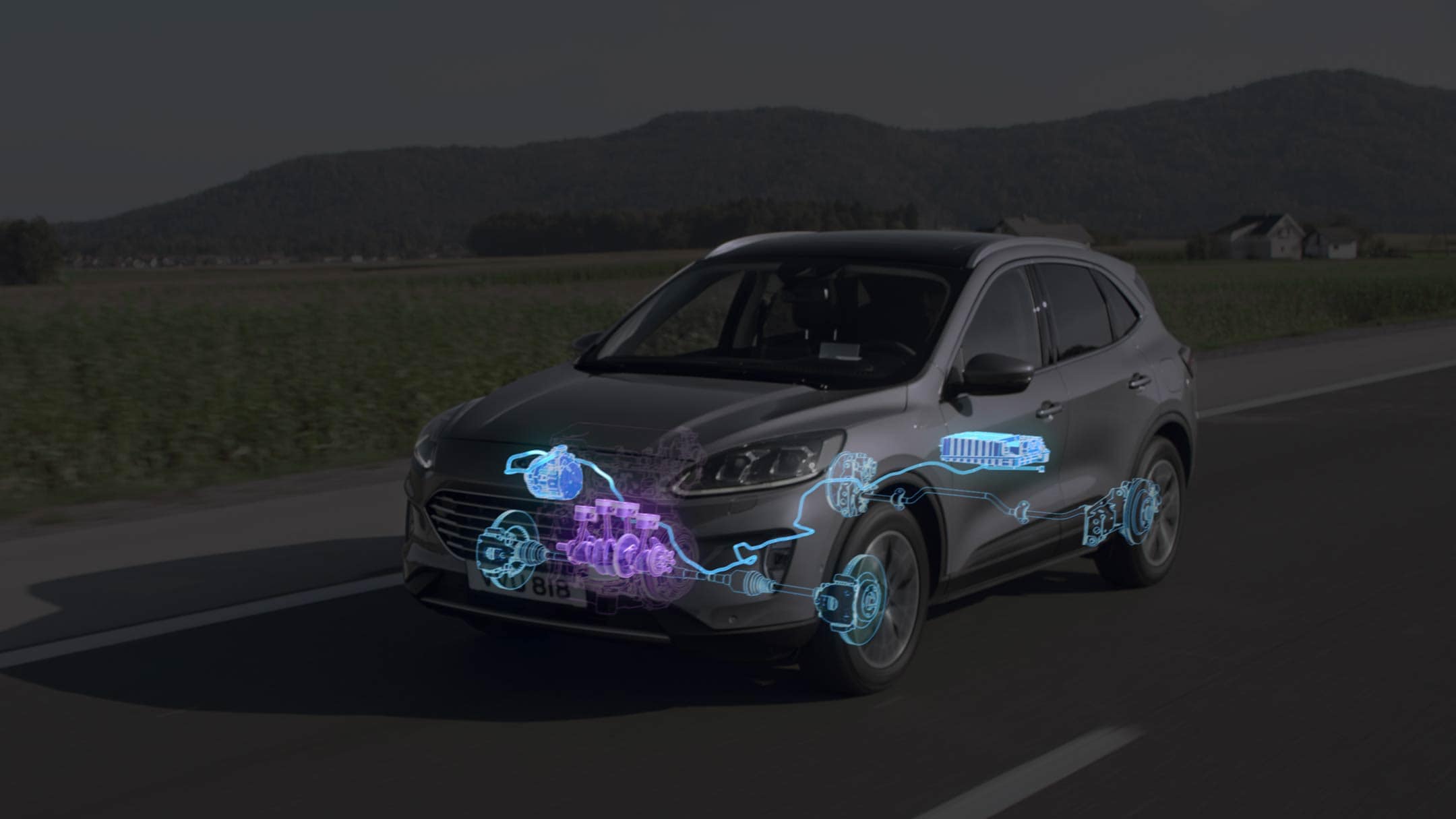 New Ford Kuga EcoBlue engine