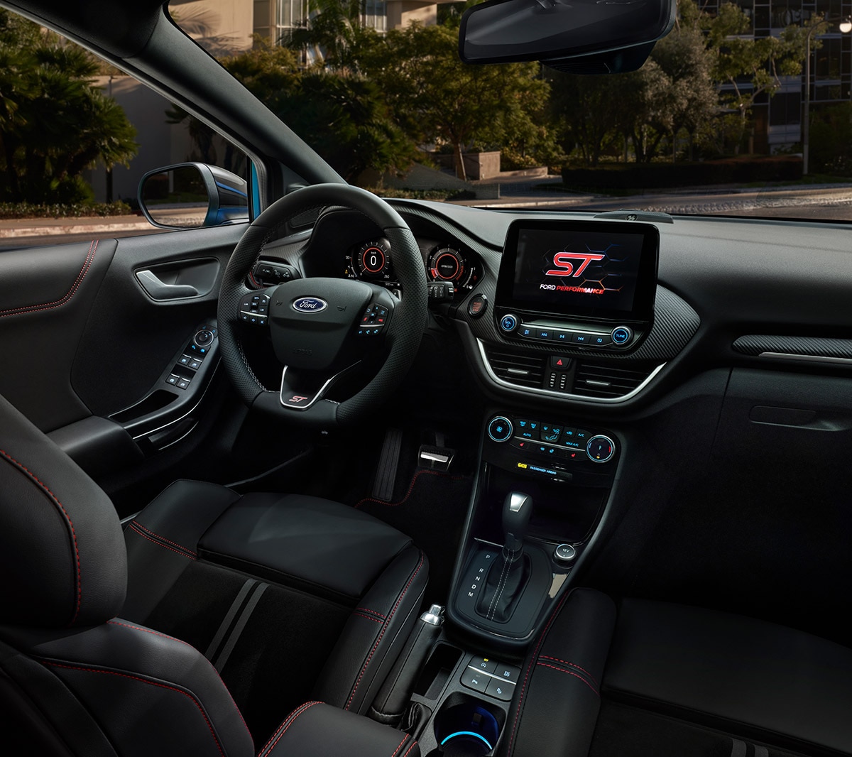 Ford Puma ST interior dashboard view