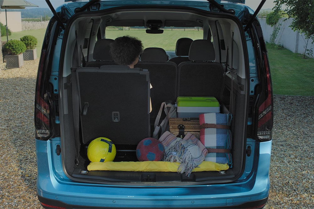 Ford Tourneo Connect prezentujący elastyczny układ siedzeń