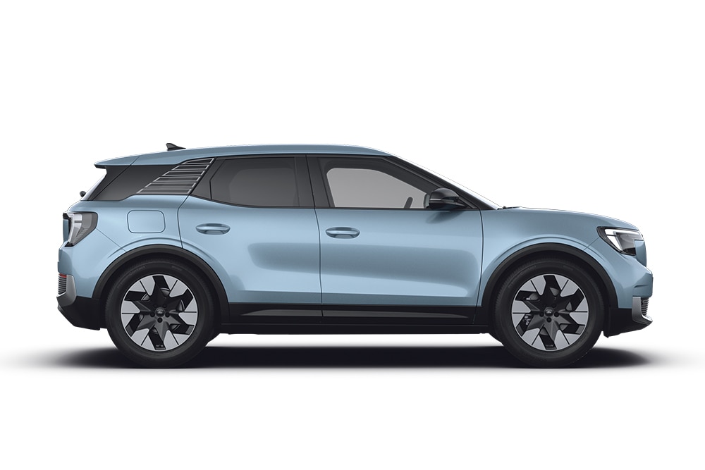 Niebieski Ford Explorer z gamy SUV-ów Forda.
