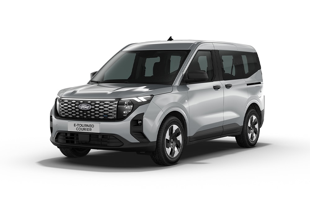 Srebrny Ford E Tourneo Courier