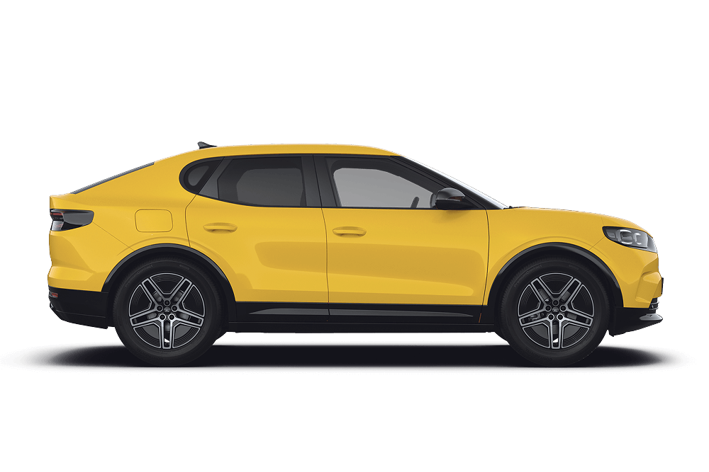 Widok z boku Ford Capri