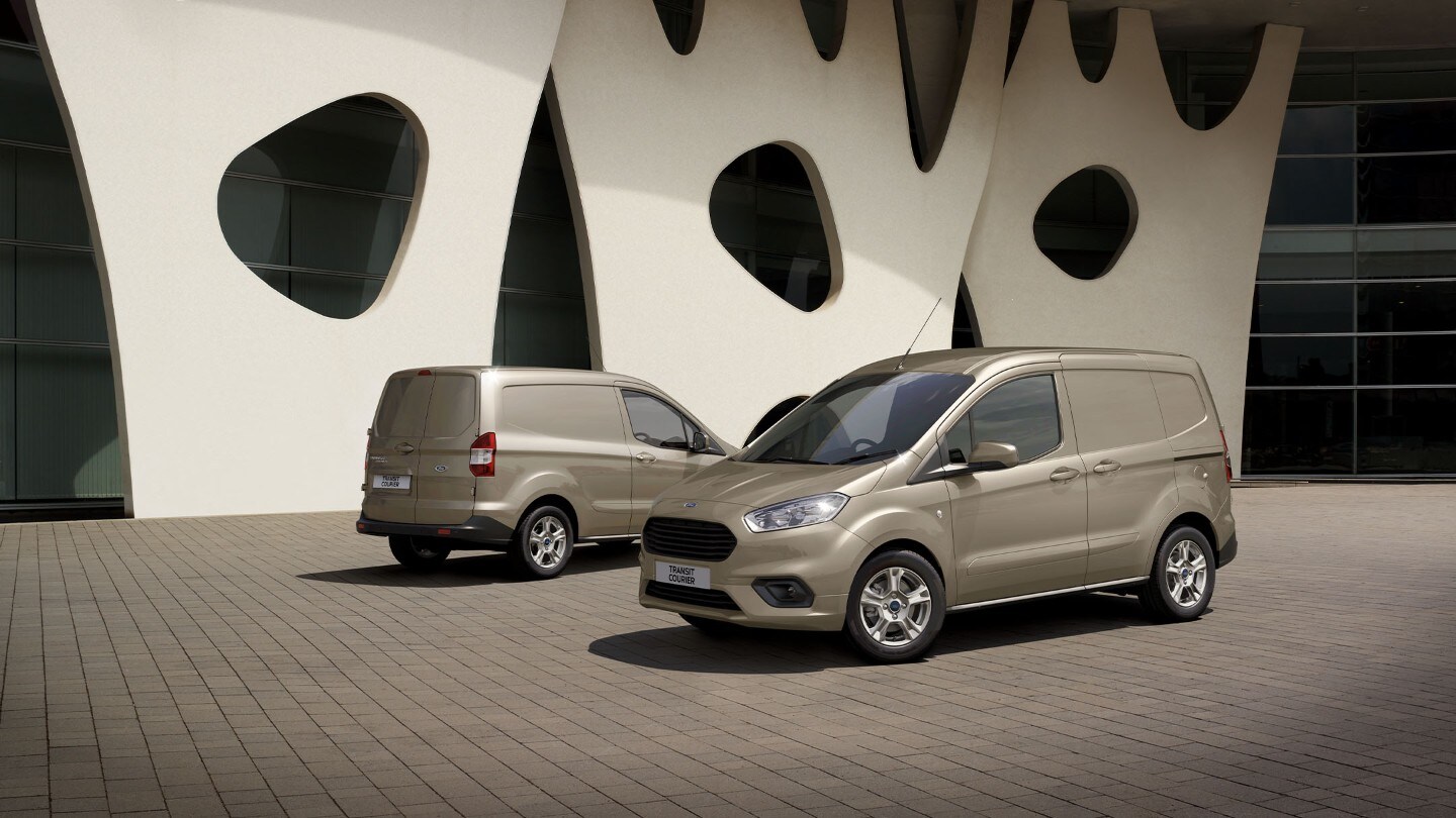 New Ford Transit Courier front interior