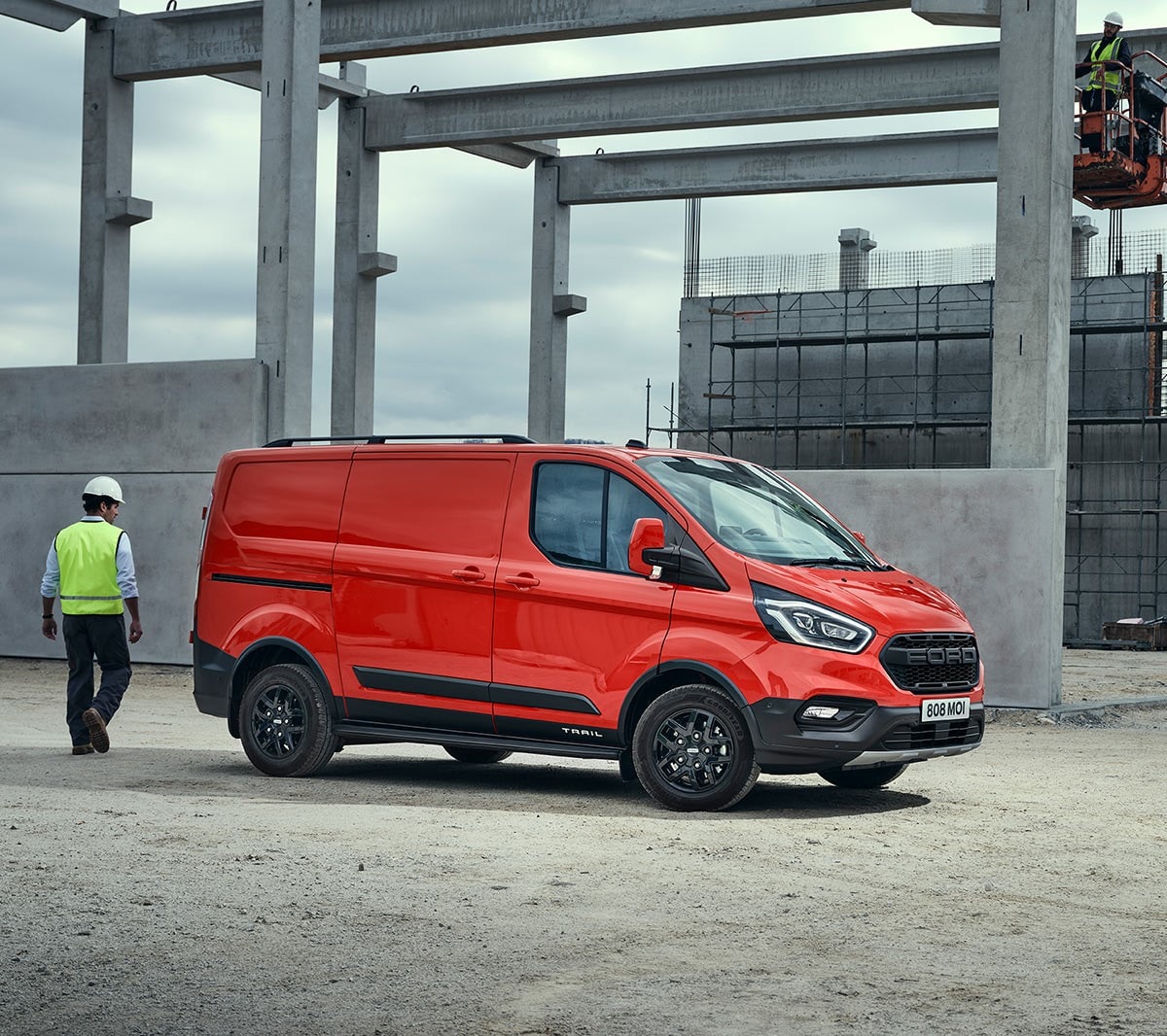 Ford Transit Custom Trial widok z boku