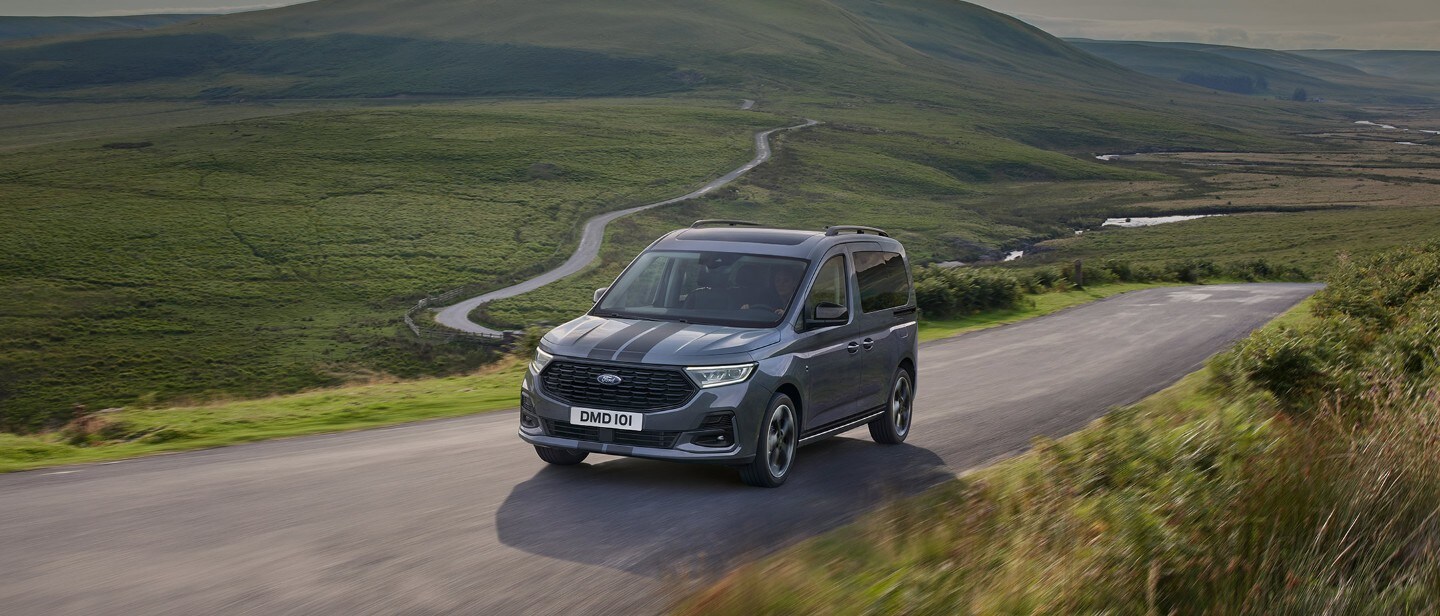 Ford Tourneo Connect rear three quarter view