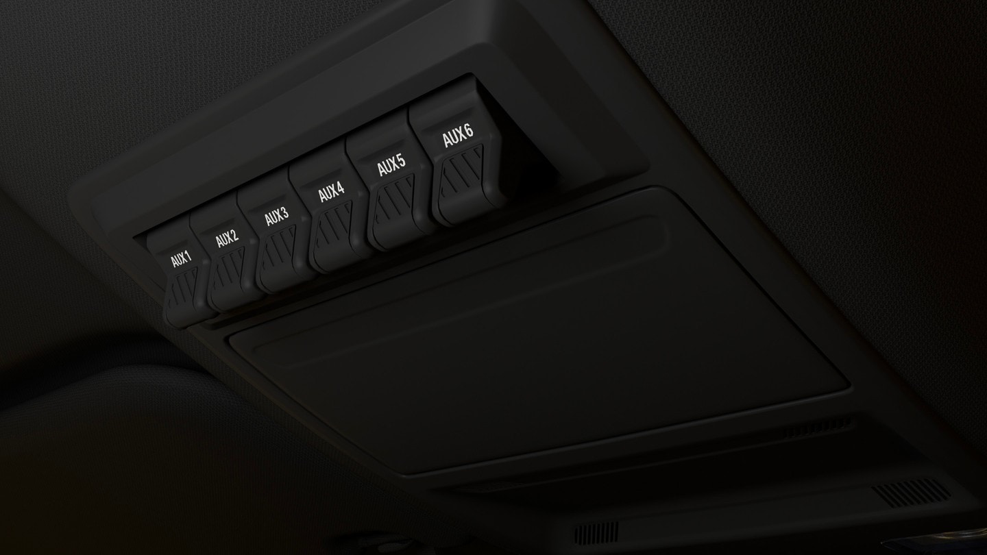 All-New Ranger Tremor auxiliary switch panel