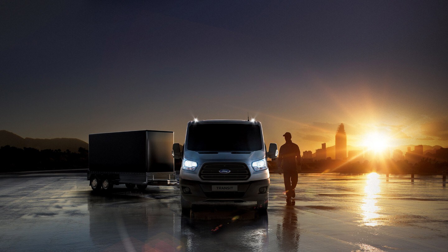 Ford Tourneo Custom During Sunrise