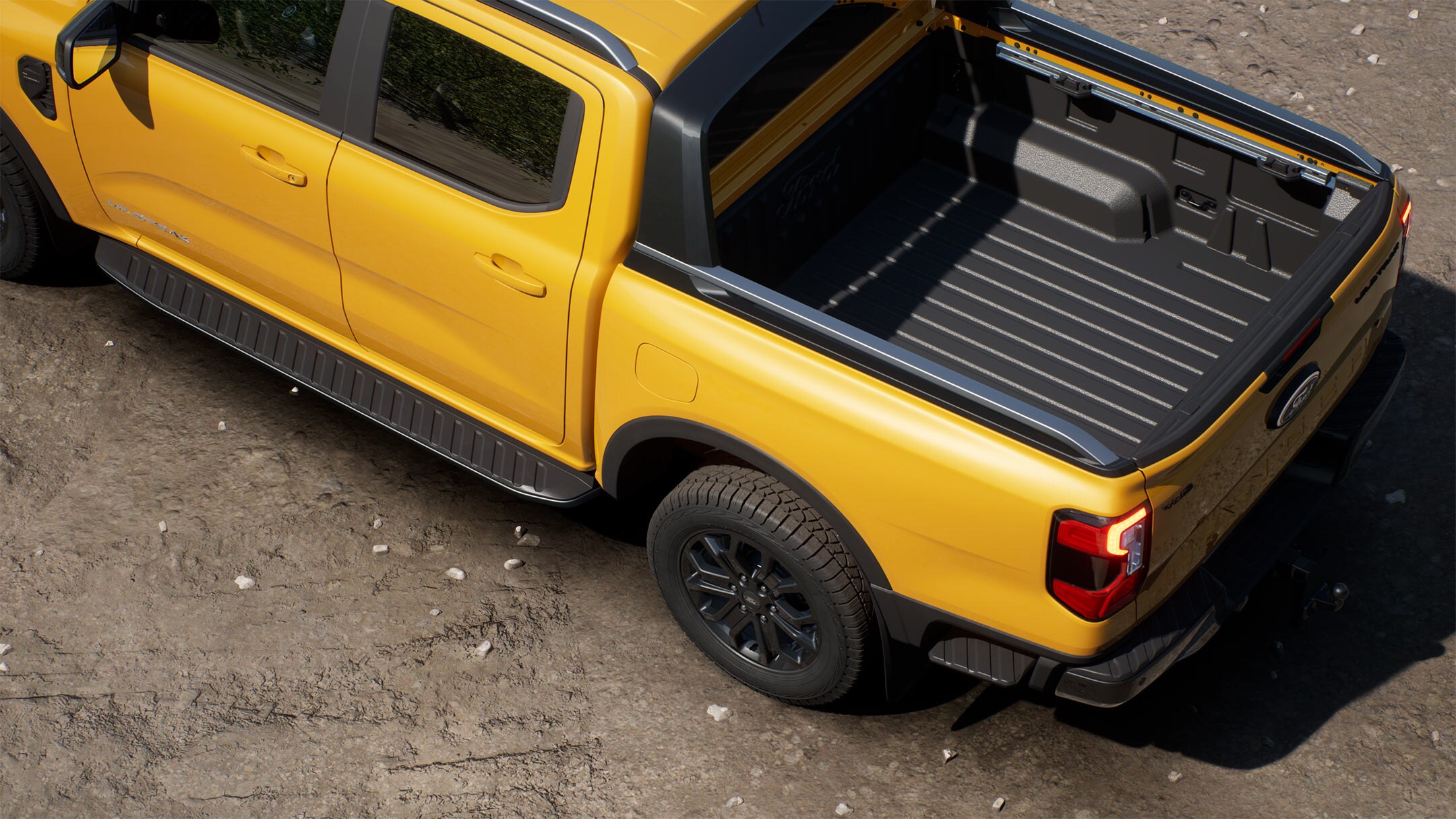Ford Ranger Bed Capabilities Rear View
